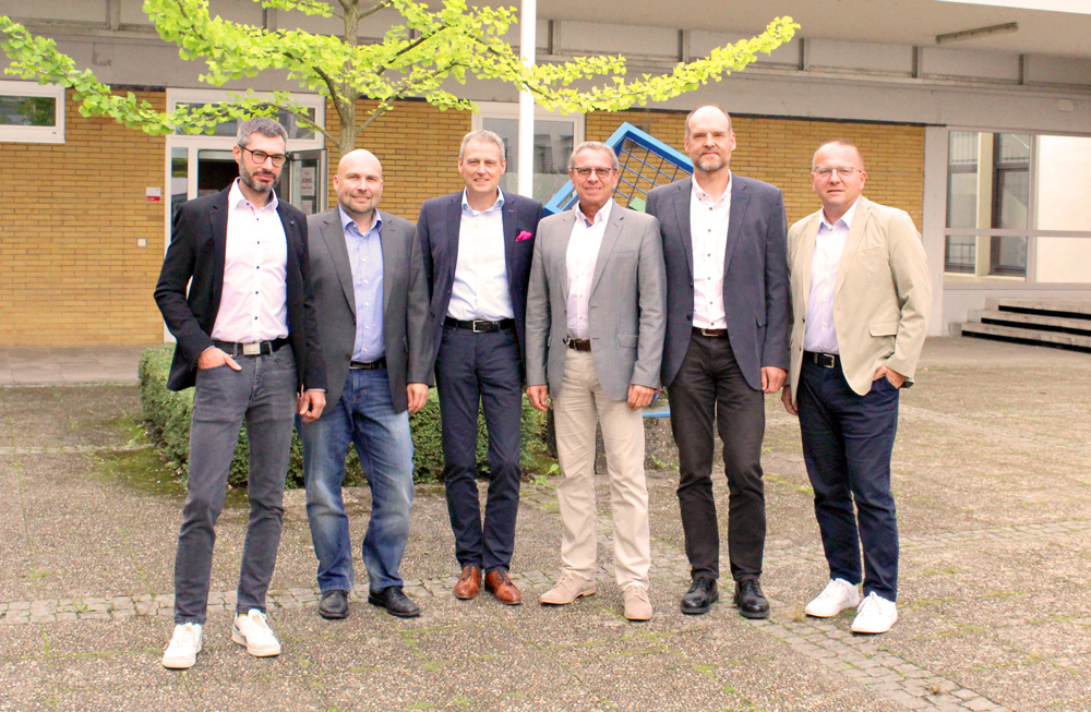 v.l.n.r.: Sebastian Liebig, Tobias Stockinger, Ralf Schmidt, Andreas Hoffner, Stephen Thum, Thomas Heck