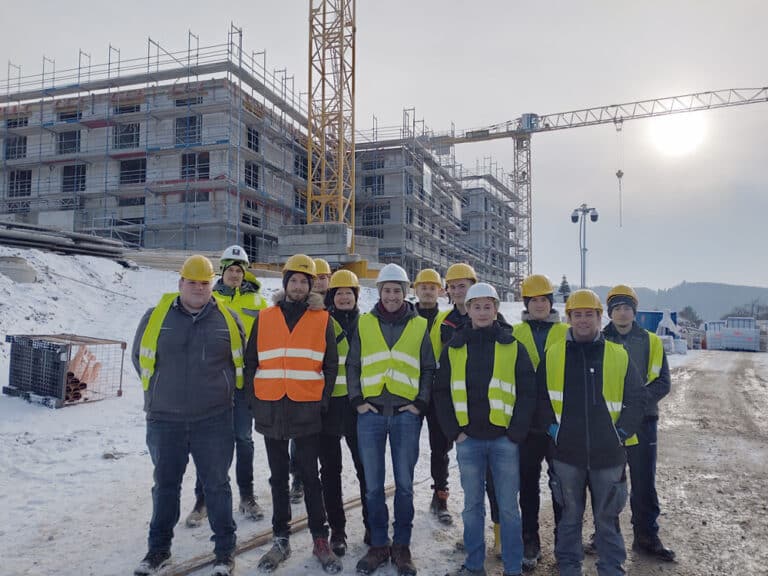 Zu Besuch auf der Großbaustelle