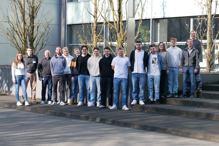 Technikerschule zu Besuch bei Scheuermann + Heilig GmbH in Hainstadt